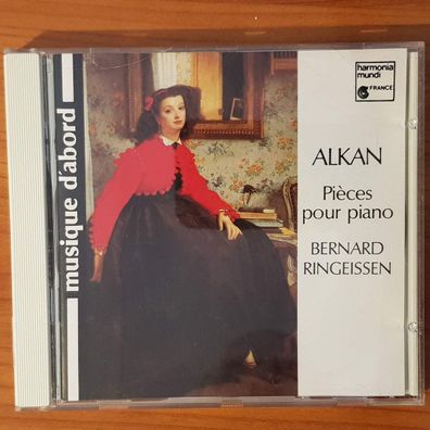 Bernard Ringeissen alkan pièces pour piano Sonopress Germany EX/EX (CD Album)