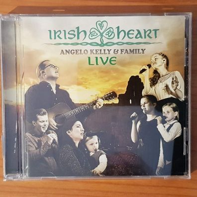 ANGELO KELLY & FAMILY irish heart - live EX/EX (CD Album, Folk, Electrola, 2018)