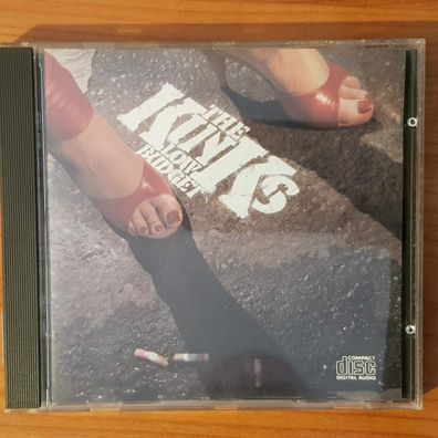 THE KINKS low budget Sonopress EX/EX (CD Album, Rock, Arista, 1988)