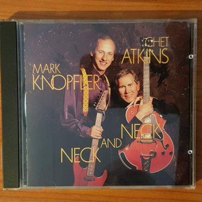 CHET ATKINS AND MARK Knopfler neck and neck DADC Austria EX/EX (CD Album, Rock)
