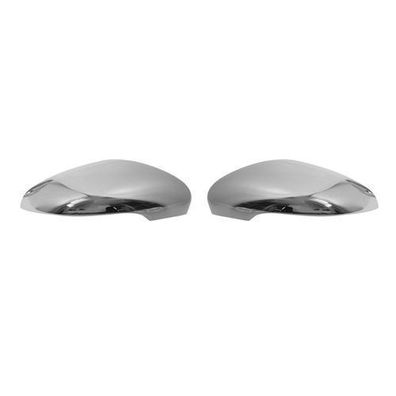 Spiegelkappen Spiegelabdeckung für VW Golf 2008-2014 Edelstahl Silber 2tlg