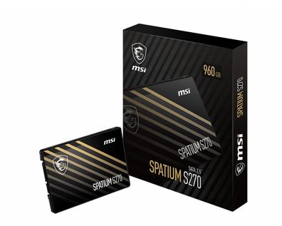 MSI Spatium S270 - SSD - 240 GB - intern - 2.5 Zoll (6.4 cm)