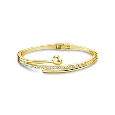 Romantic gilded bracelet with zircons Woman Basic LS2123-2 / 1