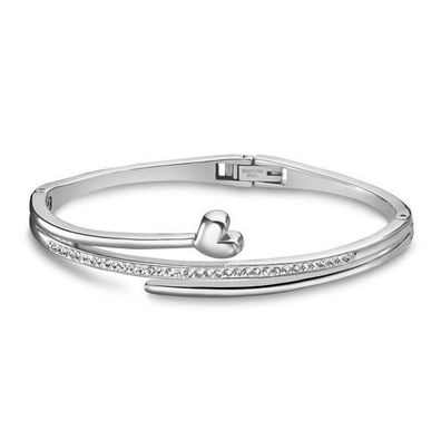 Romantic steel bracelet with mother-of-pearl Woman Basic LS1843-2 / 6