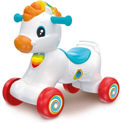 Rainbow Rider Interaktives Schaukelpferd 3 in 1 Clementoni