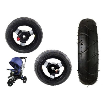 LeanToys Vorderrad PRO 700 aus Kunststoff mit aufpumpbarem Gummireifen