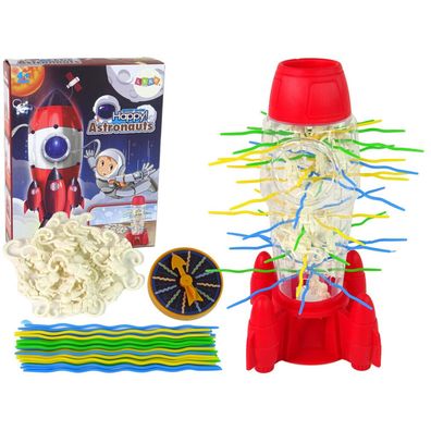 LeanToys Geschicklichkeitsspiel Fallende Astronauten Rakete