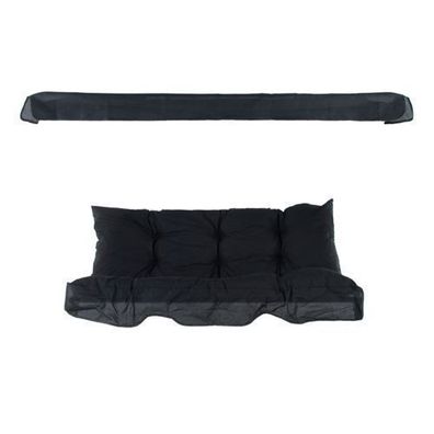 Auflagen-Set mit Dach für Hollywoodschaukel Tora 138 cm D002-07BB PATIO