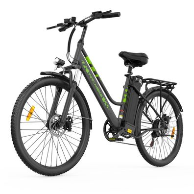 Witambike C26 PRO 26"city-elektrofahrrad, edergabel, chanische scheibenbremsen
