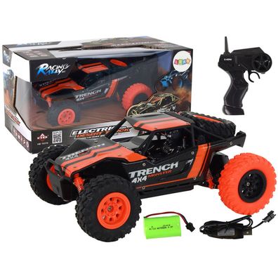 LeanToys ferngesteuertes Geländewagen Auto R/C 1:24 orange