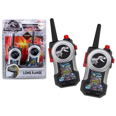 LeanToys Walkie-Talkie Dinosaurier-Tracker mit 30-80 m Reichweite
