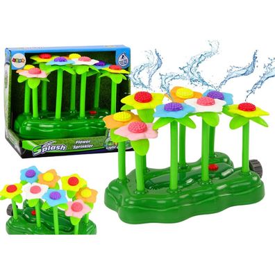 Garten-Wasserspielzeug Blumen Rasensprenger Fontäne für Kinder mit Beleuchtung