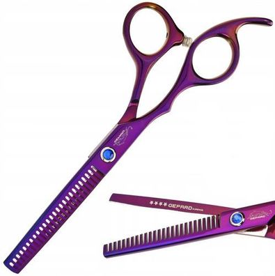 Gepard Superior Friseur Effilierschere, zum schattieren, für das Friseurstudio 5,5"