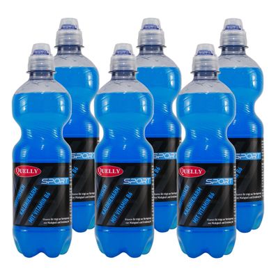 Quelly Sportgetränk Erdbeere (6 x 0,5L) EINWEG