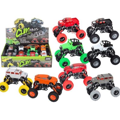 LeanToys Geländewagen Kletterauto mit 4x4-Antrieb und Stoßdämpfern