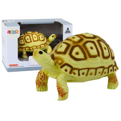 LeanToys Sammlerfigur Gelb Braun Eidechse Schildkröte Janso