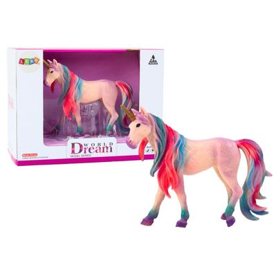 LeanToys Sammlerfigur Großer Lila Einhorn 11 cm