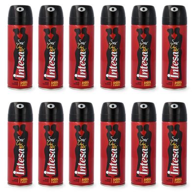 Intesa Unisex Ambra D'Arabia Parfum Deodorant 12 x 125 ml