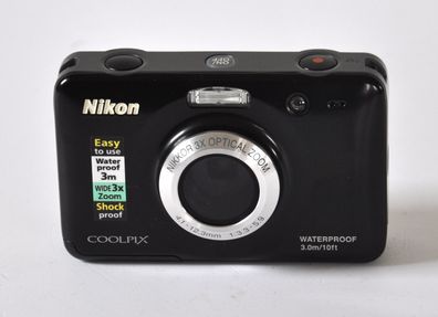 Nikon Coolpix S30 mit Nikkor 3x opt. Zoom, waterproof
