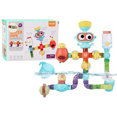 LeanToys Interaktives edukatives Wasserspielzeug für das Bad Figur Planet