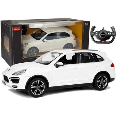LeanToys R/C Auto Porsche Cayenne Rastar 1:14 Weiß