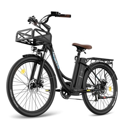 Fafrees F26 26"elektrofahrrad mit hoher reichweite,7gang, mechanische scheibenbremsen