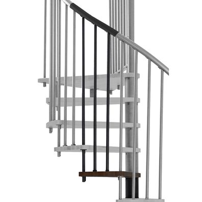 Minka Hoehenerweiterung fuer Spiral Effect 140cm Durchmesser Walnuss Schwarz