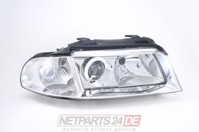 Scheinwerfer links chrom VW Touran Bj.03-05 mit Stellmotor Frontscheinwerfer
