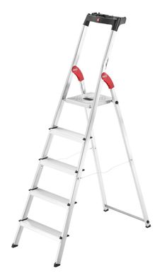 Hailo L60 Standardline Stehleiter 5 Stufen