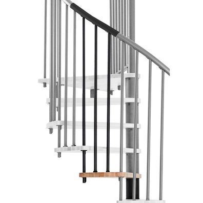 Minka Hoehenerweiterung fuer Spiral Effect 120cm Durchmesser Buche Schwarz