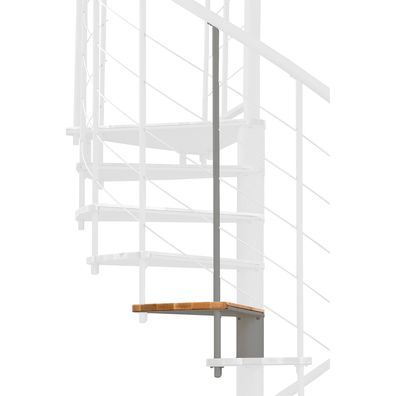 Minka Hoehenerweiterung fuer Fusion 160cm Durchmesser Buche Grau