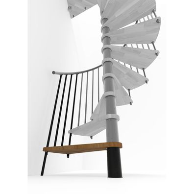 Minka Hoehenerweiterung fuer Spiral Smart 160cm Durchmesser Eiche Schwarz