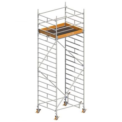 Layher Rollgeruest Uni Kompakt 6,20m AH (DIN EN 1004:2004)