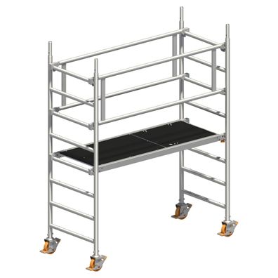 Layher Rollgeruest Uni Leicht Standard-Aufbau 3,11m AH