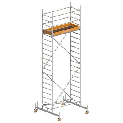 Layher Rollgeruest Uni Leicht Standard-Aufbau 6,26m AH