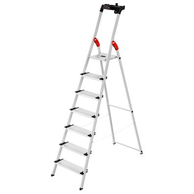 Hailo L80 ComfortLine Stehleiter 7 Stufen