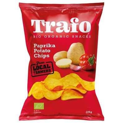 6x Trafo Chips paprika 125g