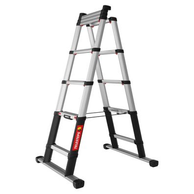 Telesteps Combi Line Teleskopleiter 3,1m – 3-in-1 Stehleiter, Anlegeleiter & Mehrz