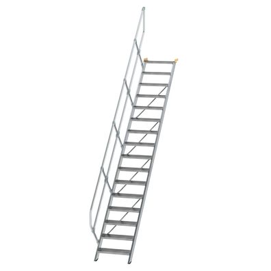 MUNK Treppe 45EUR inkl. einen Handlauf, 600mm Stufenbreite, 16 Stufen