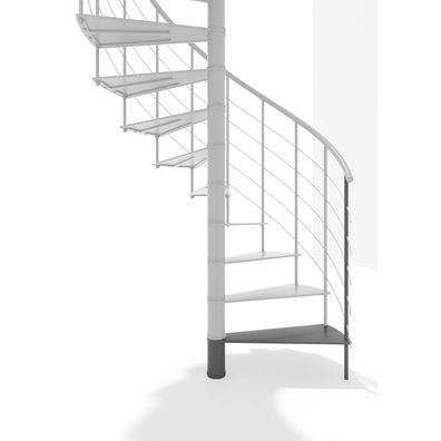 Minka Hoehenerweiterung fuer Milano 120cm Durchmesser Grau