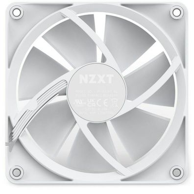 F120 RGB Single 120x120x26 (weiß, Einzellüfter, ohne Controller)