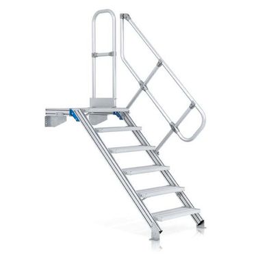Zarges Podesttreppe 60EUR 800mm Stufenbreite 9 Stufen