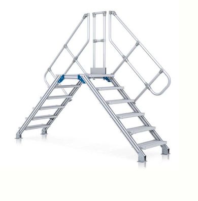 Zarges Überstieg 45EUR 800mm Stufenbreite 6 Stufen