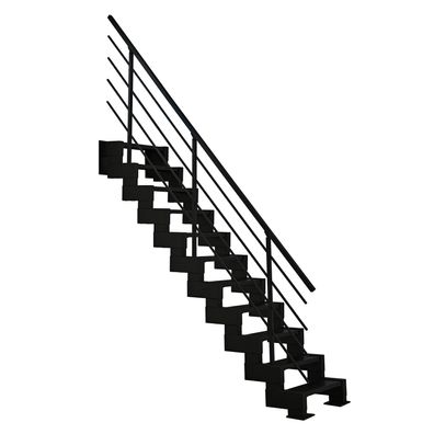 Minka Raumspartreppe Modulario Mini 36 - 300cm Geschosshoehe Schwarz