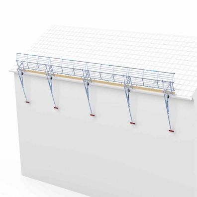 Euroline Dachabsturzsicherung fuer Schraegdaecher Laenge 12,0m
