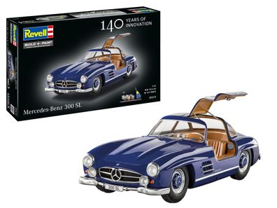 Revell Mercedes- Benz 300 SL in 1:24 Bausatz 140 Jahre Innovation 05614