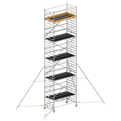 Layher Rollgeruest Uni Breit P2 mit Gerueststuetzenlaenge 5,0m, 11,20m AH