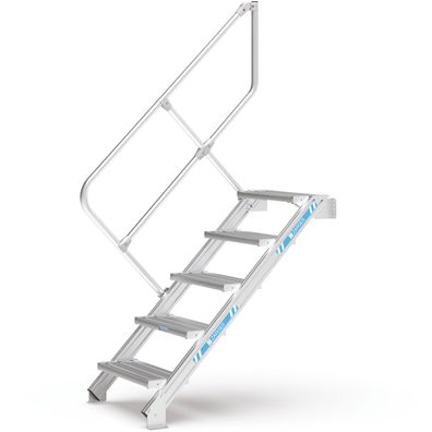 Zarges Treppe 45EUR 600mm Stufenbreite 5 Stufen