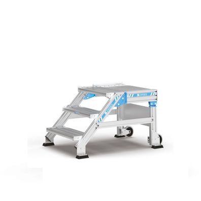 Zarges Treppenpodest 45EUR 800mm Stufenbreite 4 Stufen