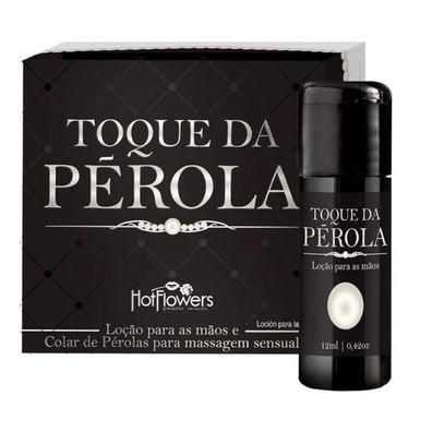 Massage-Lotion und Perlenkette Toque da Perola